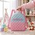 Mochila Infantil Menina Molekinha Lurex- Rosa Ballet/Prata - Imagem 2