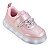 Tênis Infantil Menina Pampili Sneaker Led- Rosa Glace - Imagem 1
