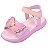 Sandália Infantil Menina Pampili Bia Borboleta- Rosa Danone - Imagem 3