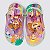 Chinelo infantil Menina Patrulha Canina- Verde/ Lilás Glitter - Imagem 3