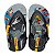 Chinelo Infantil Menino Ipanema Liga da Justiça- Cinza/ Preto/ Amarelo - Imagem 1