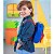 Sandália Infantil Menino Homem Aranha Adventure Bag- Azul/ Vermelho - Imagem 6