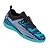 Chuteira Infantil Futsal Menino Molekinho Max- Azul Turquesa/ Branco/ Preto - Imagem 2