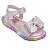 Sandália Infantil Menina Pampili Led- Rose - Imagem 1