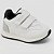 Tênis Infantil menino Klin Walk Baby- Branco/Gelo/Preto - Imagem 3