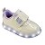 Tênis Infantil Menina Sneaker Led- Nude - Imagem 4