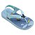 Chinelo Infantil Menino Havaianas New baby - Azul Maceio - Imagem 7