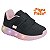 Tênis Infantil Menina Kidy Flex Led- Preto/ Rosa - Imagem 3