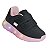Tênis Infantil Menina Kidy Flex Led- Preto/ Rosa - Imagem 2