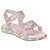 Sandália Infantil Menina Kidy Wave Led Borboleta- Nude - Imagem 1