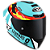 CAPACETE KYT TT-COURSE JAUME MASIA LEOPARD SPAIN REPLICA - Imagem 4