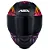 COMBO CAPACETE + VISEIRA ASX EAGLE VIBES PRETO FOSCO - Imagem 2