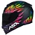 COMBO CAPACETE + VISEIRA ASX EAGLE VIBES PRETO FOSCO - Imagem 3