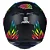 COMBO CAPACETE + VISEIRA ASX EAGLE VIBES PRETO FOSCO - Imagem 4