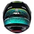 COMBO CAPACETE + VISEIRA ASX CITY STORM PRETO/TIFANNY/AMARELO - Imagem 4