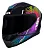COMBO CAPACETE + VISEIRA ASX CITY STORM BRILHO PRETO/BRANCO - Imagem 3