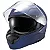 CAPACETE TEXX KRATOS SOLID AZUL FOSCO - Imagem 3