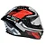 CAPACETE GP TECH PILOT STREAM PRETO/VERMELHO - Imagem 2