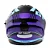 CAPACETE GP TECH A128 SV PULSE ARTICULADO BE YOURSELF PRETO/ROXO - Imagem 5