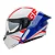 CAPACETE GP TECH A128 SV PULSE ARTICULADO BE YOURSELF BRANCO/AZUL - Imagem 3