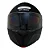 CAPACETE GP TECH A128 SV PULSE ARTICULADO BE YOURSELF PRETO FOSCO - Imagem 3
