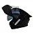 CAPACETE GP TECH A128 SV PULSE ARTICULADO BE YOURSELF PRETO FOSCO - Imagem 5