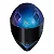CAPACETE NORISK FLOW MONOCOLOR AZUL - Imagem 5
