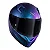 CAPACETE NORISK FLOW MONOCOLOR AZUL - Imagem 7