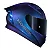 CAPACETE NORISK FLOW MONOCOLOR AZUL - Imagem 1