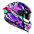 CAPACETE NORISK ROCK BUTTERFLY ROSA - Imagem 1