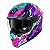 CAPACETE NORISK ROCK BUTTERFLY ROSA - Imagem 10