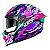 CAPACETE NORISK ROCK BUTTERFLY ROSA - Imagem 3