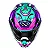 CAPACETE NORISK ROCK BUTTERFLY ROSA - Imagem 6