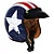 CAPACETE ORIGINE PRIMO REBEL STAR - Imagem 6