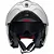 CAPACETE RACE TECH SIGNAL MONOCOLOR BRANCO - Imagem 2