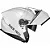 CAPACETE RACE TECH SIGNAL MONOCOLOR BRANCO - Imagem 1