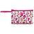 Jacki Design Necessaire Com Alça Pink Lover Floral Rosa - Imagem 1