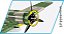 AVIAO MILITAR ALEMAO FOCKE WULF FW 190 A5 BLOCOS PARA MONTAR COM 344 PCS - Imagem 6