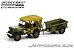 1/64 GREENLIGHT 1943 JEEP WILLYS HITCH & TOW SERIE 22 - Imagem 1