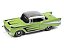 1/64 JOHNNY LIGHTNING 1957 CHEVY BEL AIR LIME GREEN - Imagem 1