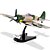 AVIÃO MILITAR FOCKE WULF FW-190 BLOCOS PARA MONTAR COM 255 PÇS - Imagem 2