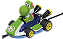 PISTA ELETRICA CARRERA MARIO KART 5,9 METROS 1/32 - Imagem 2