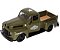 1942 FORD F-1 PICKUP + MOTO HARLEY WLA FLATHEAD MILITAR USA 1/24 - Imagem 2