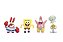 BONECOS BOB ESPONJA 2,5" - Imagem 1