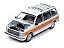 1/64 AUTO WORLD 1985 DODGE CARAVAN WHITE WOODY - Imagem 2