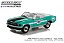 1/64 GREENLIGHT 1970 FORD MUSTANG MACH 1 428 COBRA JET CONVERSIVEL MICHIGAN INTERNATIONAL RACEWAY - Imagem 1