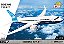 AVIÃO COMERCIAL BOEING 787-8 BLOCOS PARA MONTAR COM 340 PCS - Imagem 1