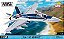 AVIÃO MILITAR AMERICANO F/A -18C HORNET BLOCOS PARA MONTAR COM 538 PCS - Imagem 1