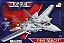 AVIÃO MILITAR AMERICANO F14 TOMCAT EDIÇÃO TOP GUN BLOCOS PARA MONTAR COM 757 PCS - Imagem 1