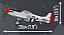 AVIÃO MILITAR AMERICANO P-51D MUSTANG EDIÇÃO TOP GUN BLOCOS PARA MONTAR COM 150 PCS - Imagem 2